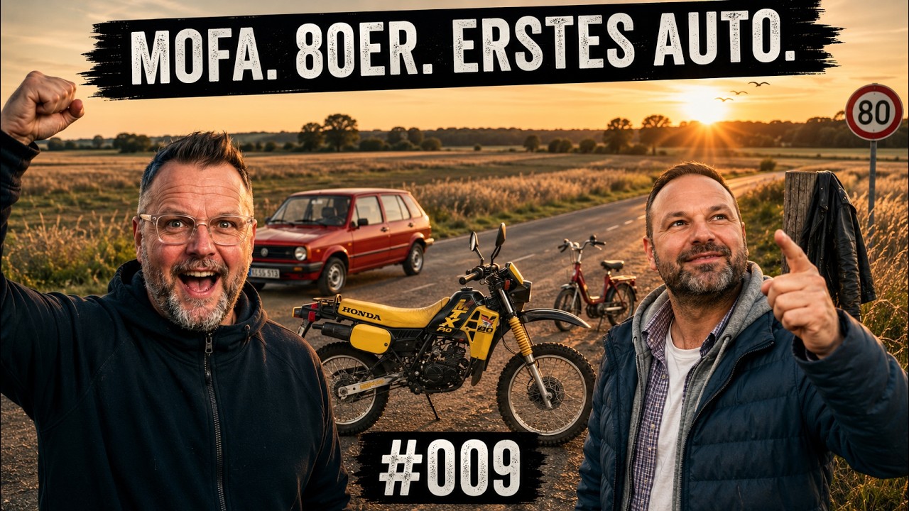 Thumbnail: Freiheit mit 16: Mofa, Honda MTX 80 und der erste Golf  | GenX Talk:9